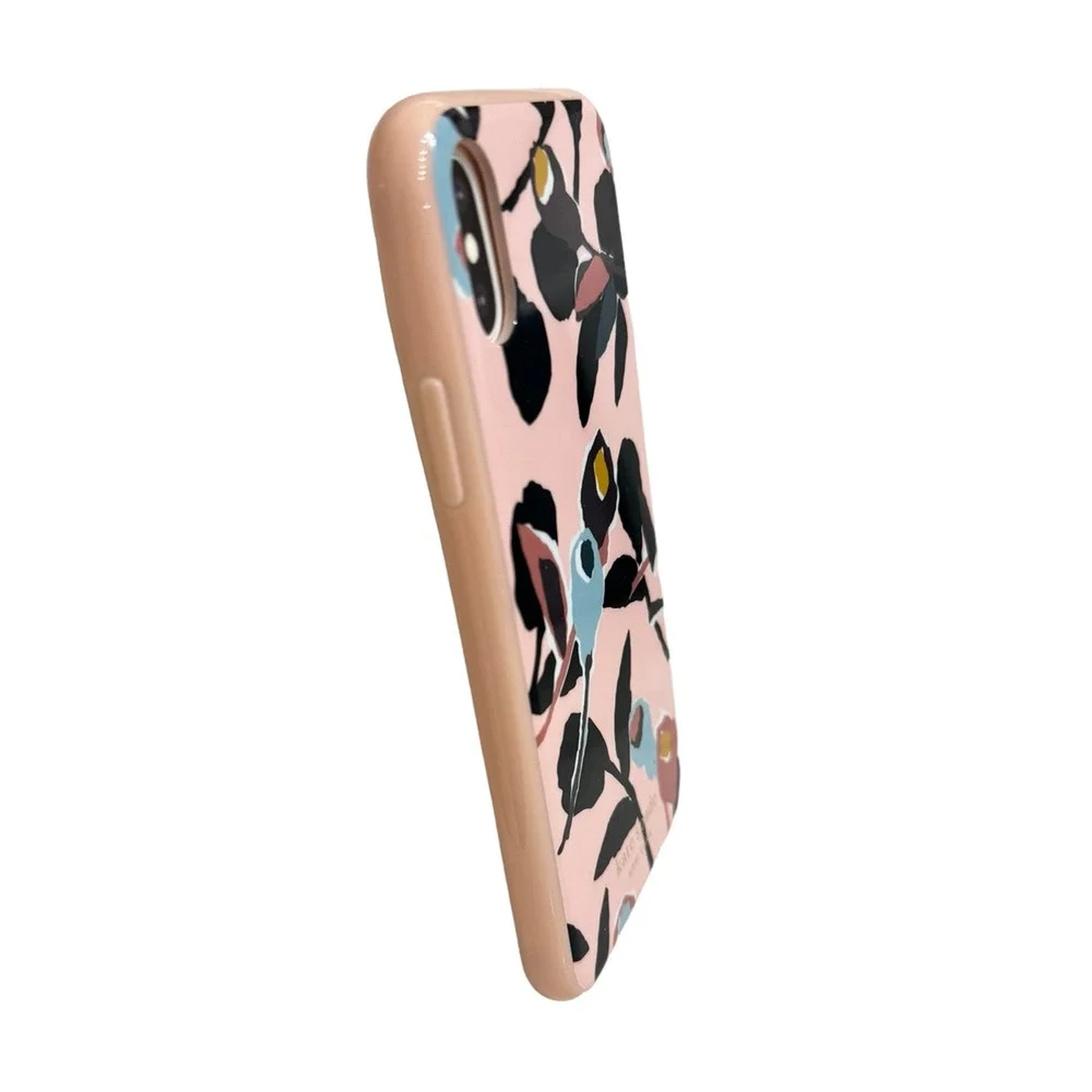 Kate Spade New York Paper Rose iPhone XS Max Case, Pink Multi (Damaged Box)